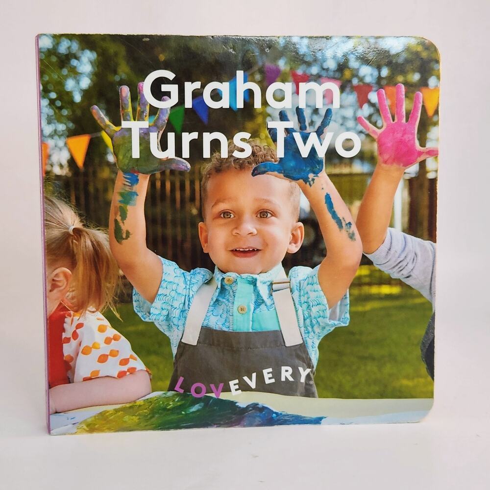 Lovevery Graham Turns Two Board Book from The Companion Play Kit 22-24 Months